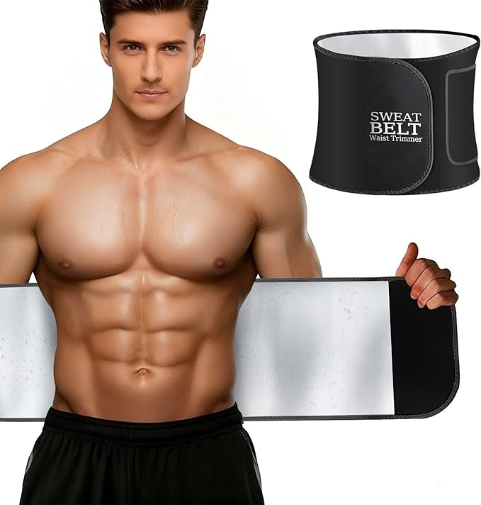 MORECOO Waist Trainer for Women/Men, Sculpt Touch Sweat Band for Stomach, Waist Trimmer for Women Workouts &Speed Belly Sweat