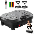 Vibration Plate Exercise Machine for Lymphatic Drainage with 200 Levels, Whole Body Fitness Workout Equipment Stand Shake Board Sport Gym for Weight Loss Fat Burner for Women Men