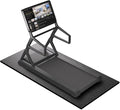 Treadmill Mat, 7'x3'/6'x3'/6'x2.5'/5.6'x2'/4'x2', 6mm Thick Exercise Equipment Gym Mat for Hardwood FloorCarpet, Compatible with Peloton Bike, Indoor Spin Bike, Elliptical