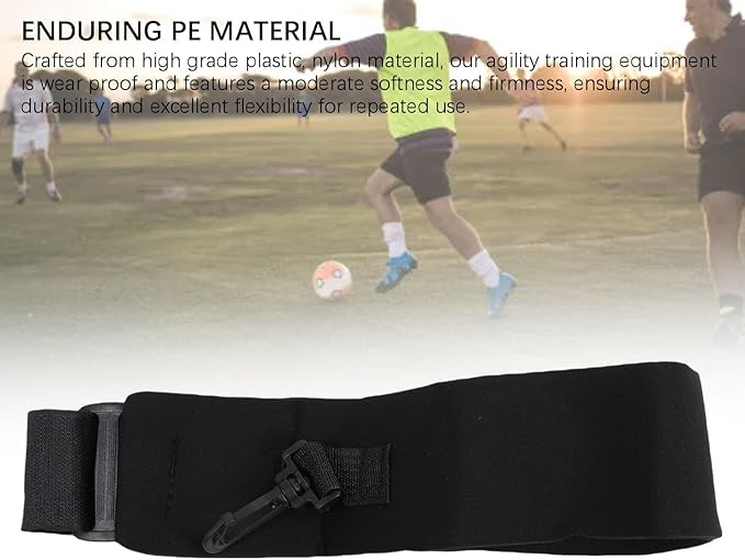 Agilitys Ladder Speed Training Set, Football Soccer Training Equipment with Soccer Cones Running Umbrella Ground Stakes for Teens Adults Athletes
