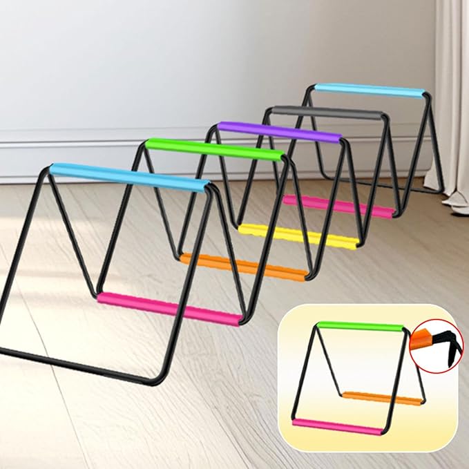 Agility Ladder Jumping Hurdles for Men Women and Kids Flexible Football Footwork Ladders Speed Ladder for Outdoor Sports