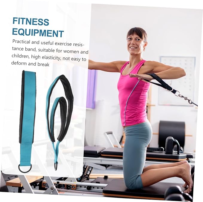 2pcs Yoga Straps for Stretching Fitness Bands for Exercise Lightweight for and Flexibility and Strength