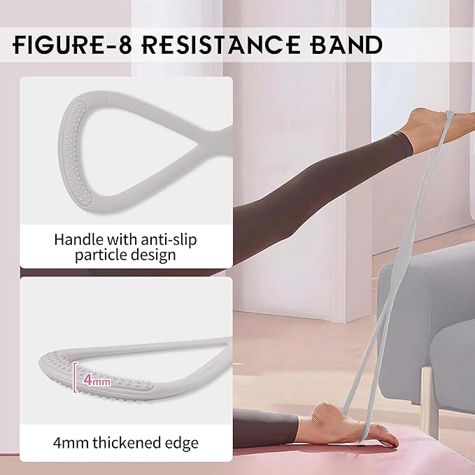 Wavar Pilates Essentials Kit for Women Pilates Equipment with 13.5" Magic Circle Mini Ball Resistance Band Premium Accessories Pilates Ring Set for Starter Workout at Home with Exercise Guide