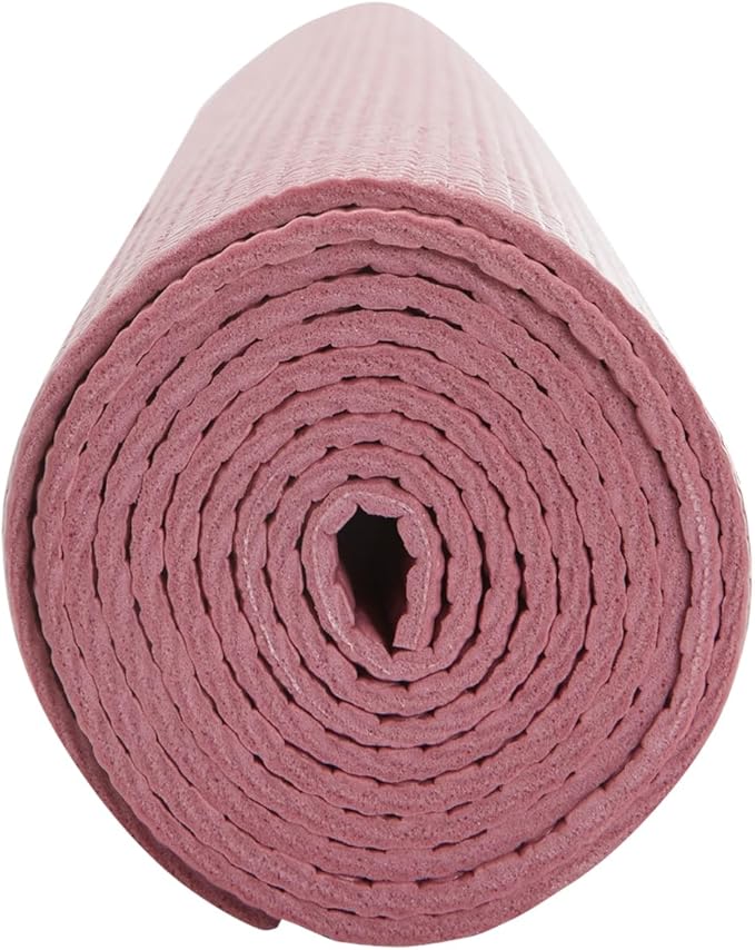 Everyday Yoga Deluxe Mat, Spacious 72"x24" Non-Slip Yoga Mat for Comfortable Home Workouts, 3-5mm Extra Thick