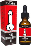 Massage Oil for Men, Male Enlarge Herbal CrazyLife Enlargement for Men 10ML
