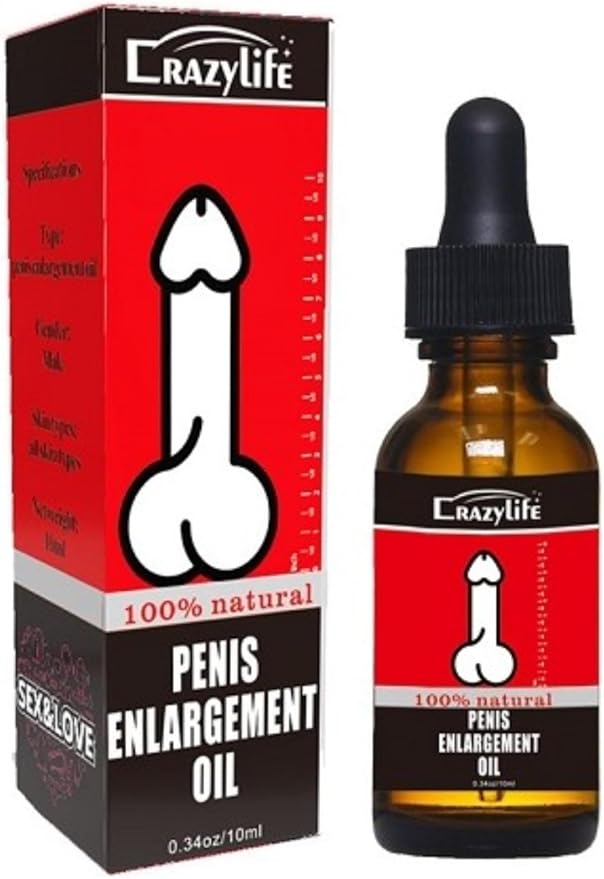 CrazyLife for Men – Male Enhancement Oil (10ml) by Tonisaberey Enlargement