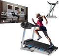 WELLFIT 15% Auto Incline Treadmills with Handle Bar, Heavyduty Home Treadmill with 320-400LBS Weight Capacity, 4.0HP Foldable Treadmill for Small Space, Walking Pad Climb Running, Large Running Area