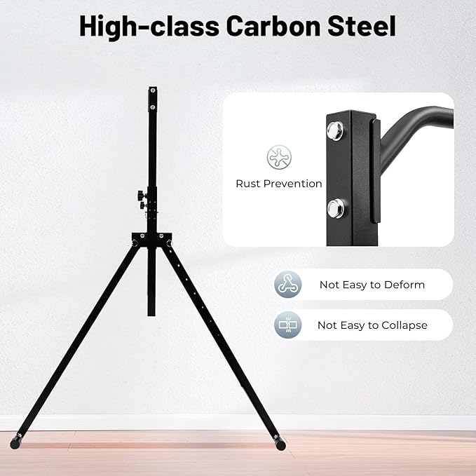 Pull Up Bar Power Tower Dip Station, Triangular Pull Up Bar Strength Training Device,Adjustable Heavy Duty, Load-Bearing 440.92lbs, For Living Rooms, Gyms, Sports Centers.