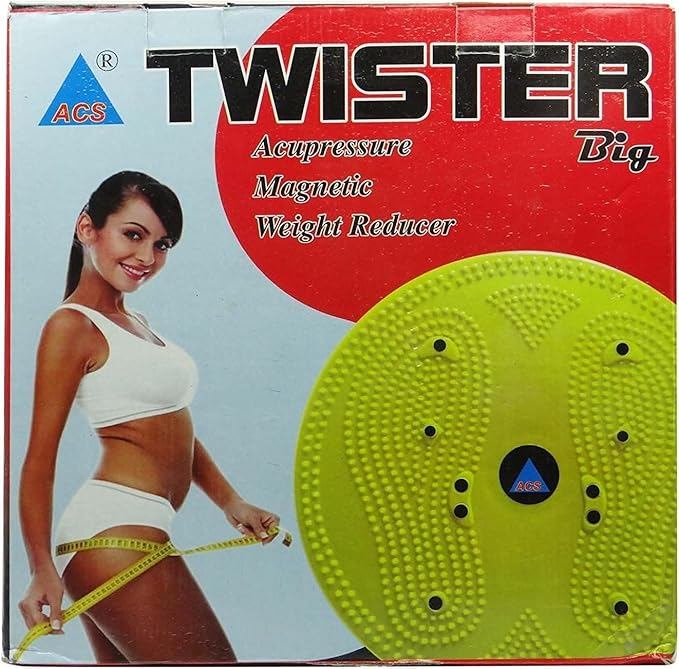 Twister Big Acupressure Magnetic Disc, Reflexology Foot Massage Board, Weight Management Exercise Equipment
