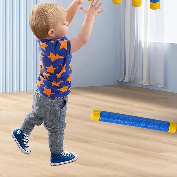 Reflective Drop Stick Challenge, Drop The Stick Game, Catch All DRO p Sticks Game, Hand Speed Challenge Ga me, Hand Eye Coordination Reaction Training Toy, Adjustable Speed, 3 Adjustable Speeds