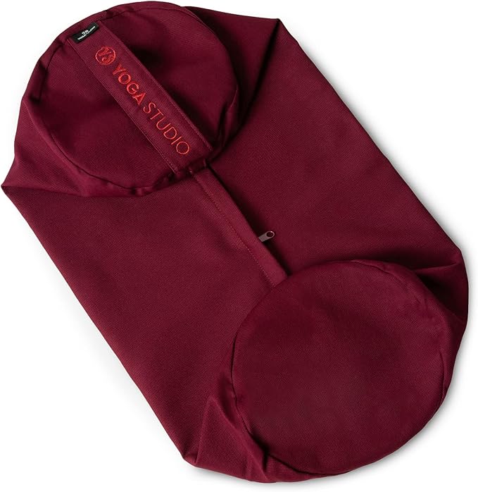 Yoga Studio Spare EU Organic Cotton Bolster Covers With Handle And Zipper - Cover Only