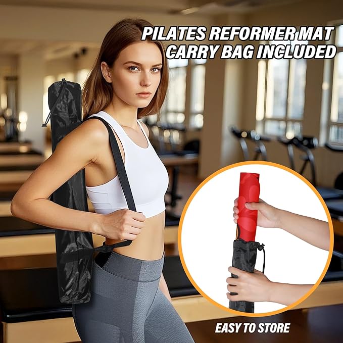 Pilates Reformer Mat-Vitality pilates reformer towel,non-slip,Lightweight,washable,suitable for Home,Pilates studio, Gym Pilates Workout