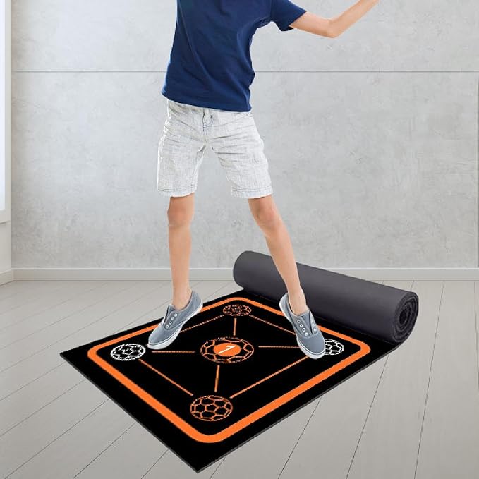 Agility Ladder Mat Speed Ladder Multipurpose Agility Training Equipment Footwork Practice for Soccer Fitness Workout Outdoor