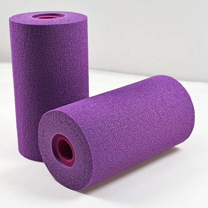 Foot Foam Pads Rollers Replacement for Leg Extension Attachments for Weight Bench and Home Gym Equipment, Fits Tube Diameter 22-25mm