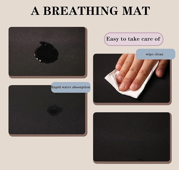 6mm Thick Non-Slip Exercise Mat - Protects Hardwood Floors 2X Better Than 3mm Mats, Noise-Reducing Equipment Pad for Elliptical Desk Bike Pedal Exerciser