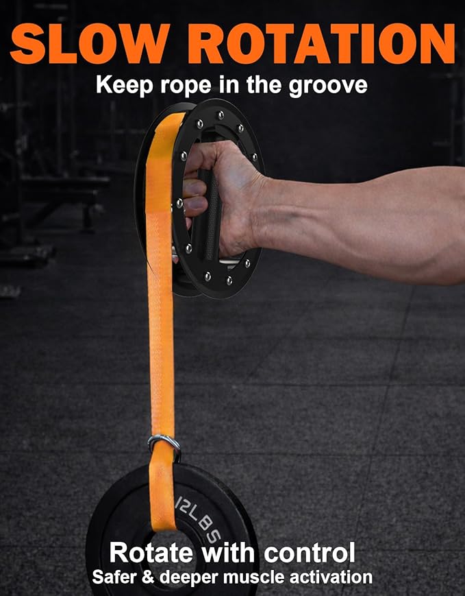 Fitarc Wrist Bar,Forearm Strengthener,Wrist Curl Bar,Grip Strength Trainer, Wrist Bar,Wrist Rotation Exerciser,Wrist Forearm Strengthener