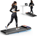Walking Pad Treadmill, Portable Treadmills for Home, 2.5 HP Quiet Under Desk Treadmill with 5% Incline, 265/300 Lbs Capacity, 15" X 35.4" Running Walking Pad, Home Office Walking