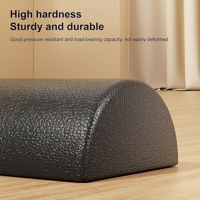 Physical Foam Roller - High Density Half Stretching Equipment,Full Body Foam Roller,for Home Gym Studio Pilates Fitness Workout Post-Sports Training Stretching