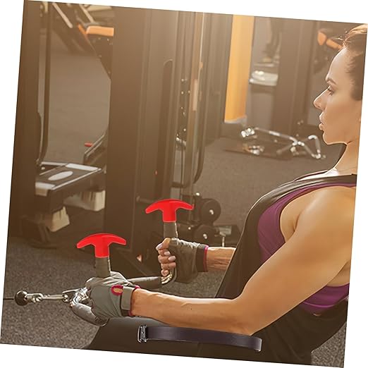 Healifty Gym Rotating T-Handle Bolts with Ball Knob 2-Pack Exercise Handles for Home Fitness Equipment Strength Training Accessories 2.36X1.02X0.47 Inch