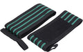 Alomejor Fitness Manual Manure Bracket High Performance Joint Wrap Adjustable Compression Joint Guard 1pair Ideal for Weightlifers, Heavy Lifting High Starch Nylon