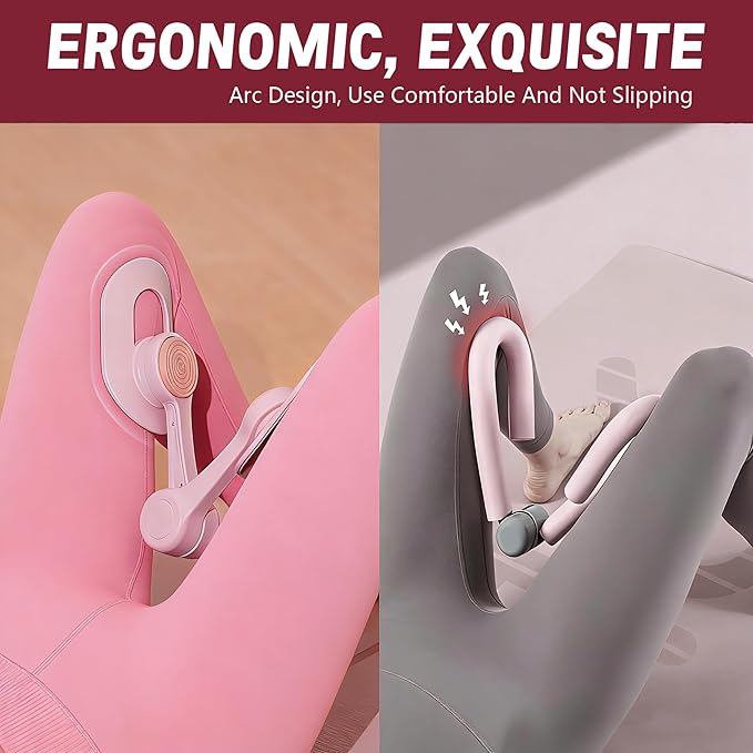 Thigh Trainer & Kegel Exerciser for Women, ,Pelvic Floor Trainer, Postpartum Rehabilitation, Trimmer Inner Thigh,Toner Workout Portable Home Gym Device with Smart Screen Display