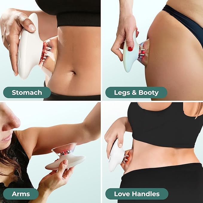 SCULPIFLEX - The Original Massage Tool to Help Improve Appearance of Firm Skin on Stomach and Thighs, Patented Technology, Gentle on Skin, Easy to Use