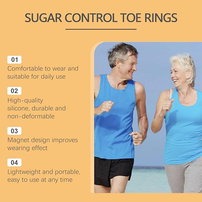 4PCS Ring Nursing, Silicon Foot Fat Weight Loss Health Massage Toe Ring,Acupressure Foot Ring Comfortable and Discreet
