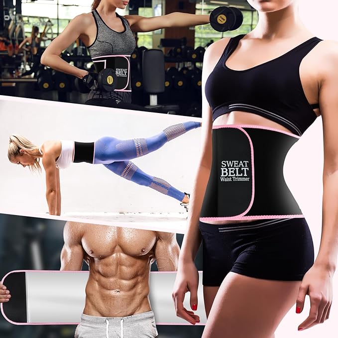 MORECOO Waist Trainer for Women/Men, Sculpt Touch Sweat Band for Stomach, Waist Trimmer for Women Workouts &Speed Belly Sweat