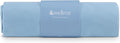 Wellrox Microfiber Yoga Hand Towel – Super Soft, Quick-Dry, Non Slip Yoga Towel for Hot Pilates, Gym & Workouts (26.5" x 16", Blue)