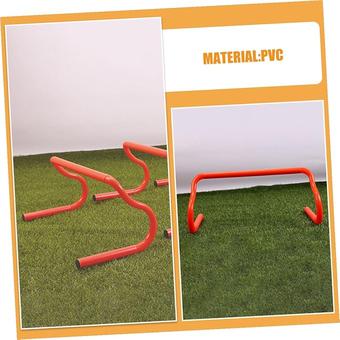3pcs Portable Detachable Speed Training Hurdles for Agility Drills Fitness Equipment for Soccer Basketball Football and Dog Agility Training