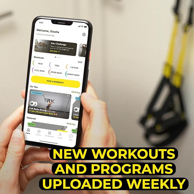 TRX Pro3 Suspension Trainer + TRX Training 6 Month On-Demand Membership
