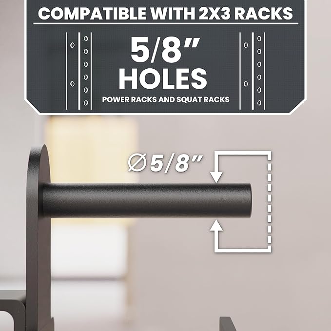 Synergee Landmine Attachment for Power and Squat Racks. Fits 2x2, 2x3, and 3x3 Racks. Rotational Trainer for Presses, Rows, Core & Full-Body Workouts. Works with 1" & 2" Barbells.
