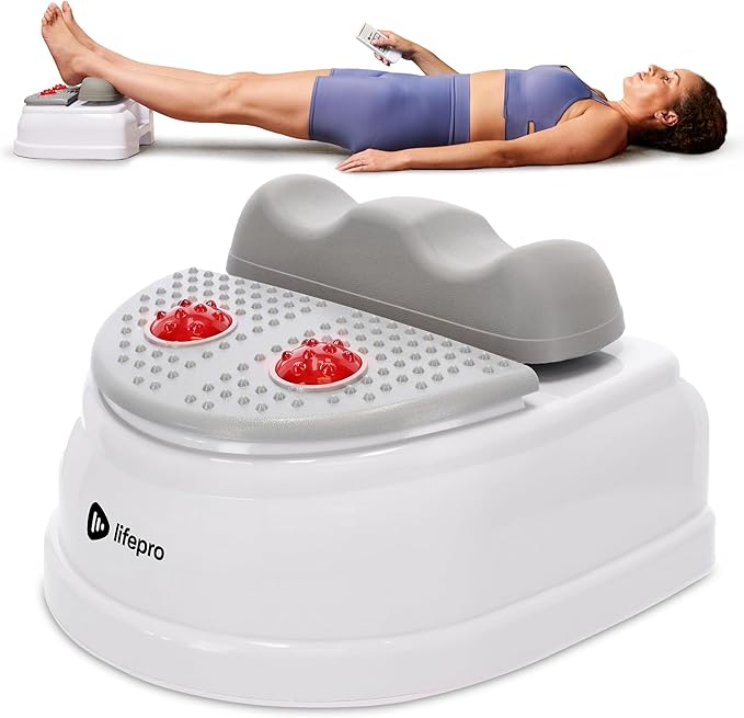 Lifepro Chi Machine - MediRipple Lymphatic Massager with Red Light Therapy, 12-Speed Swing Exercise Machine for Passive Aerobic Fitness, Blood Circulation, Stress Relief & Recover