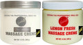 Gabel's Face Massage Creme Unscented & Lemon Fresh (Oil Base Skin Use Only) Each 13oz. Pack of 2