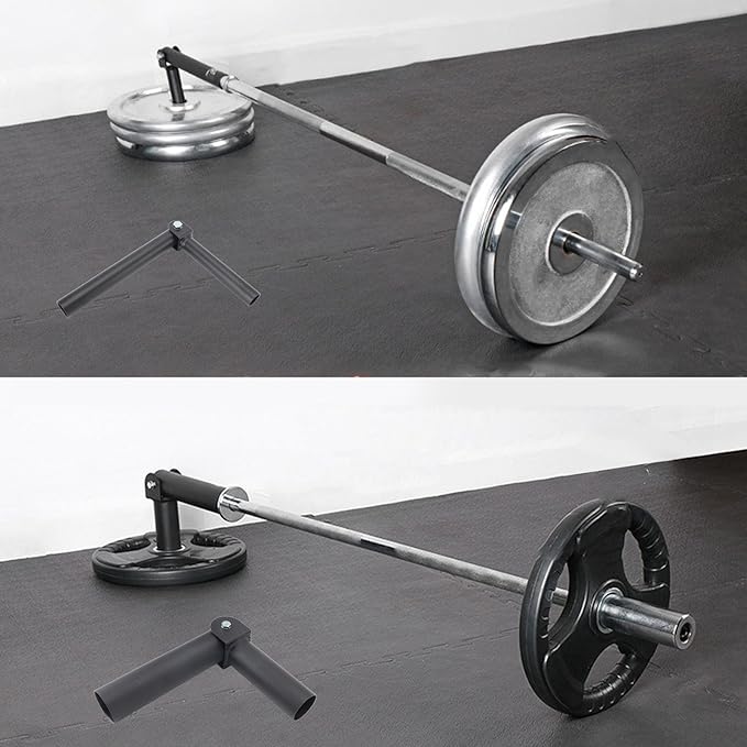25mm T Bar Row Landmine Attachment, 360 Degree Rotating Steel Post Insert Home Gym Strength Training Equipment for Home Gym (Inner Diameter: 50mm/1.96in)
