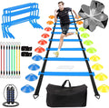 HOTOOLME Agility Training Equipment Set, Soccer Training Equipment for Kids,Football Training Equipment,Agility Ladder Speed Training Equipment