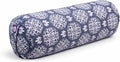 Yogikuti Iyengar Yoga Bolster for Restorative Yoga and Meditation – Lightweight Cotton Support Pillow with Handle for Easy Carry, Versatile for Pose Modification, Balance, Back Relief, and Relaxation