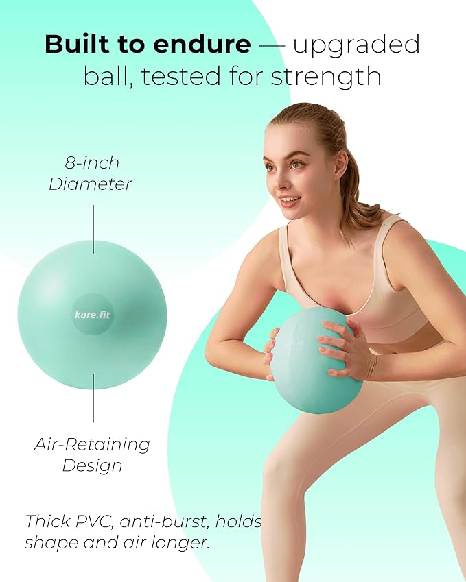 Pilates Kit for Women – Home Pilates Equipment Set with Ring, Ball & Resistance Bands | Pilates Starter Kit with Accessories in Gift Box