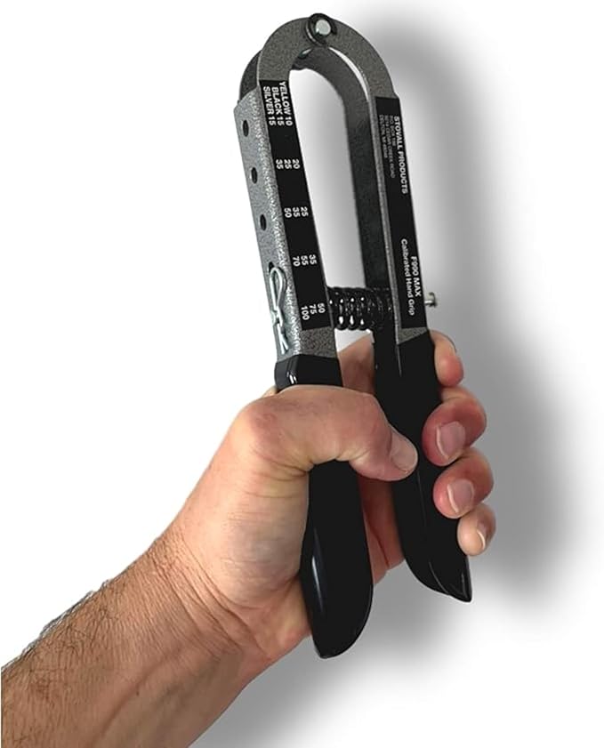 Stovall Adjustable Grip Strength Trainer | Professional Physical Therapy Hand Grip Exerciser | Rehab Hand Exerciser with Resistance