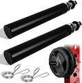 Weight Plate Holder for Power Rack Attachment, Squat Rack Weight Storage for 2 inc Olympic Weight,Compatoble with 2x2, 2x3, 3x3 Power Cage, Fit 1"and 5/8" Hole