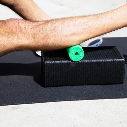 BLACKROLL - Mini Foam Roller, Massage Tool for Feet, Hands, and Arms, Ideal for Travel Size and Targeted Myofascial Release, for Exercise, Massage, and Muscle Recovery, 6" x 2", Azure