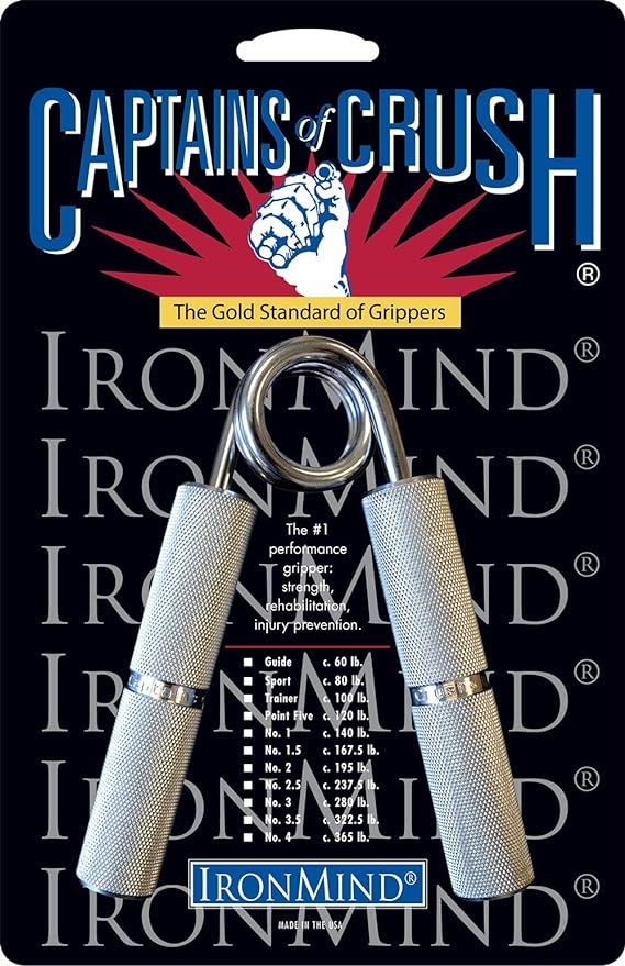 IronMind Captains of Crush (CoC) Hand Gripper - Fastest Way to a Stronger Grip
