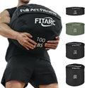 Fitarc Sandbag Workout Bag,Sand Bags for Weight Training,Sandbags for Fitness,Sandbags for Weight Training,Round Sandbag,Cross-Training & Exercise, Sand Not Included