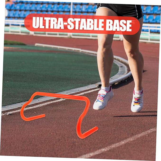 Portable Detachable PVC Agility Hurdles for Football Training Lightweight Jumping Training Rack Carry Bag for Outdoor Sports and Speed