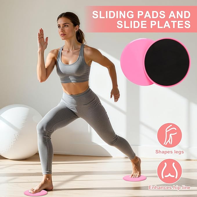 Pilates Equipment for Women - at Home Pilates Kit 18Pcs with Resistance Bands, Figure 8 Band & More for Full Body Strength, Flexibility & Core Workouts