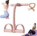 2026 New 8-Tube Pedal Resistance Device - Detachable and Adjustable Pedal Resistance Device, 21 Fitness Resistances Bands, Stretching Workout Fitness Bands for Full Body Exercise