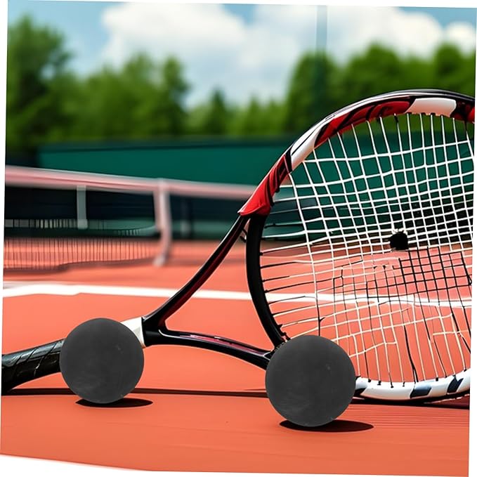 Hemoton 4pcs Professional Training Balls Reaction Balls Mini Bounce Low Speed Sports Rubber Hollow Multifunctional Sports