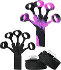 Grip Strength Trainer with Forearm Strengthener, Hand Grip Strengthener, Hand Extension Exerciser, Stress Relief Ball and Hand Grip Strengthener for Muscle Building and Injury Recover(5 PCS)