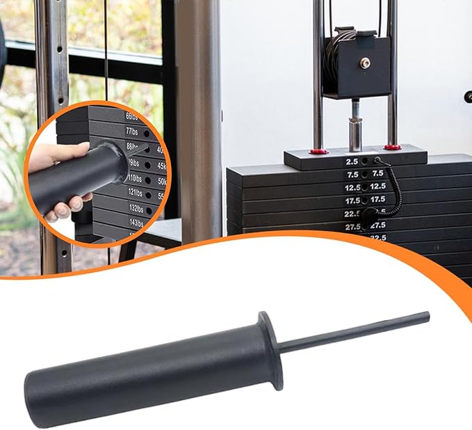 Weight Stack Pin Steel Strength Training Equipment Sturdy Gym Pin Fitness Equipment Attachment for Commercial and Home Gym