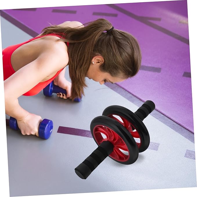 SUPVOX Fitness Ab Roller Wheel for Core Workout Abdominal Wheel Ab Roller Compact Workout Equipment for Home Use